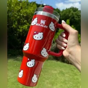 Valentines Day is Coming 
Red Hello Kitty Tumbler 40oz